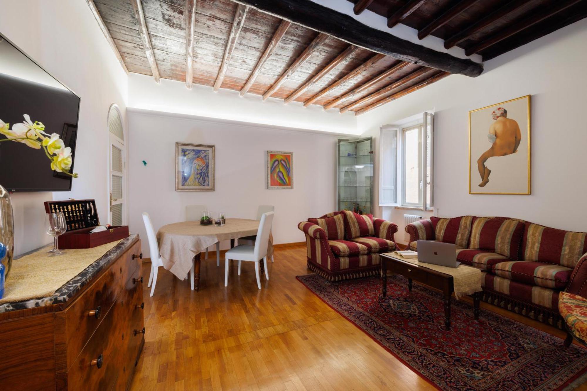 Gesu E Maria Balcony Apt At Spanish Steps Рим Экстерьер фото