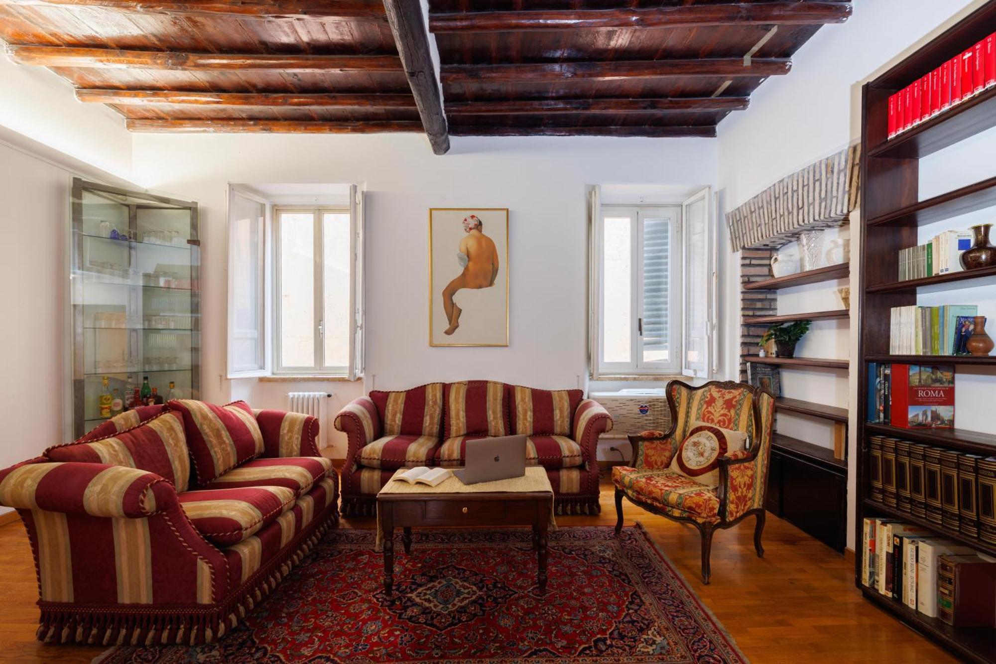 Gesu E Maria Balcony Apt At Spanish Steps Рим Экстерьер фото
